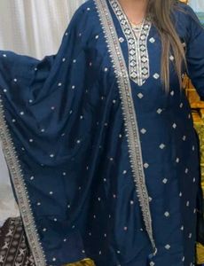 Beautiful Heavy 3pc Silk Kurta Set