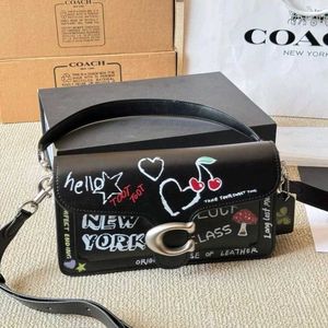 COACH TABBY SHOULDER BAG 26 SKETCH PRINT* WD BOX