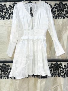 Elegant White Mini Dress