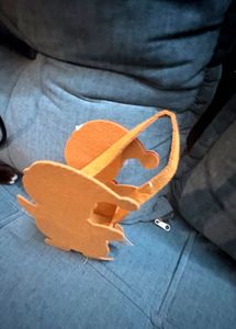 Gingerbread Man Christmas Felt Bag