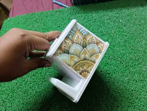 Pen Stand /Decorative Box with Floral Design