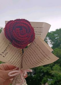 Crochet Rose Bouquet