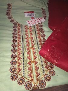 Suit Piece For Women With Printed Dupatta ❤️☺️