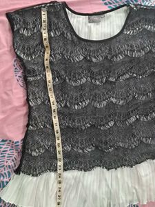 Beautiful, Lace Designer, Accordian Top