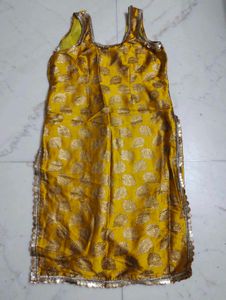 Yellow kurti