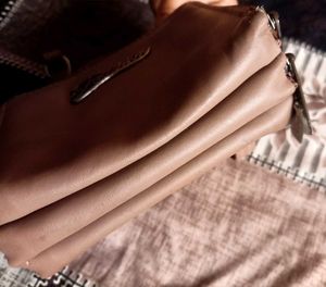 Nude Colour Sling Bag With 7 Pockets