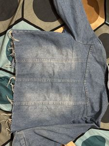 Distressed Denim Jacket