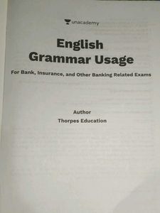 English Grammar Usage