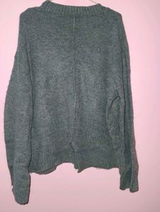Grey Oversized Sweater