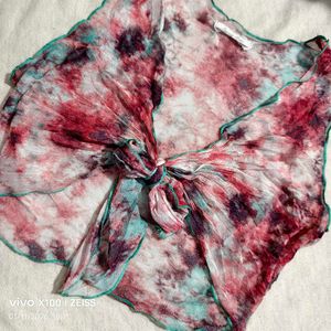 10111. Tie-Dye Crop Top
