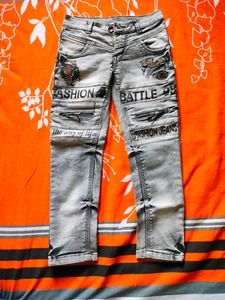 Jeans For Boys Grey