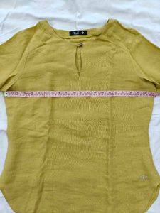 Mustard Linen Tunic