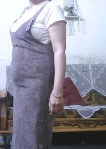 Corduroy Midi Dungree