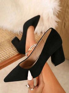 Black Ballerina Heels
