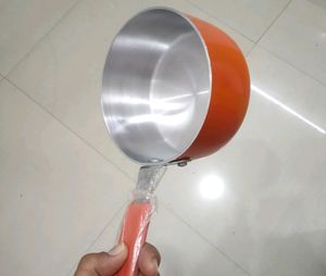🆕 Mini Sauce Pan With Orange Coating