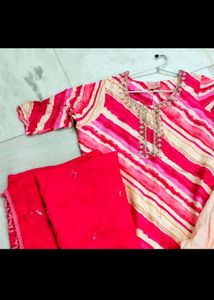 Very Beautiful Kurta With Dupatta Combination  🎉