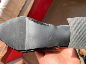 Black Pointed Toe Mules