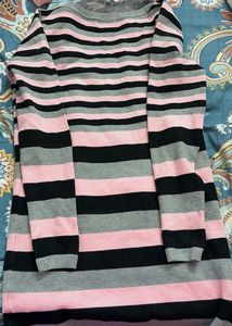 Striped Knit Dress