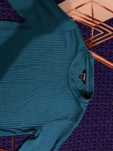 Ribbed Long Sleeve Top