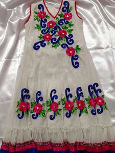 Cute Floral Girls Dress