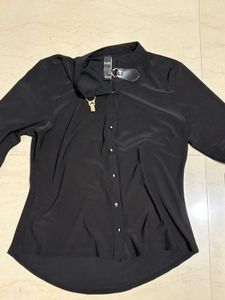 Kazo Formal Top With Gold Buckle