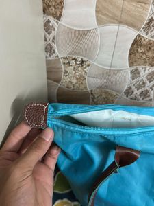 Blue Handbag
