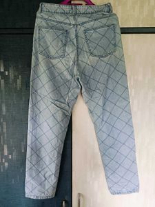 Patterned Jeans