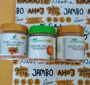 Kasturi Haldi Powder Set Pack Of 3