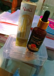 Concealer Serum Earings Combo