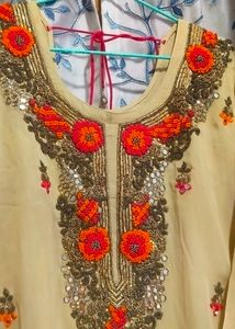 antique Hand Work Suit