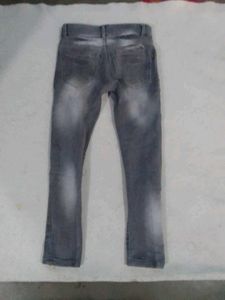 Ripped Gray Jeans