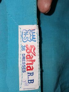 Aqua Blue Blouse