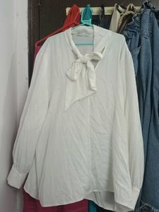 White Bow Top