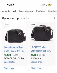 Lacoste Crossbody Bag