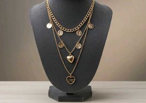 Layered Gold Pendent