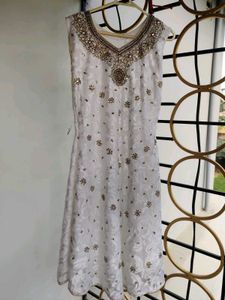 Beaded A-line Kurti.