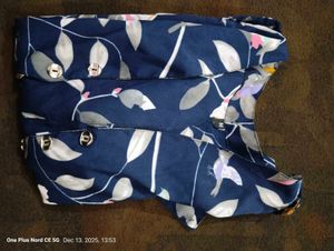 Floral Print Button-Up Top