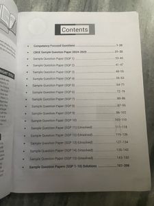 Mathematics Sample Paper class 10th (2024-25)