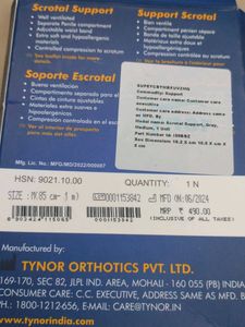 TYNOR Scrotal Support