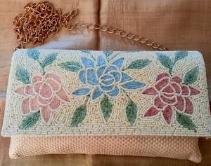 Floral Beaded Clutches