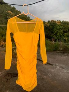 Yellow Dress Bodycon