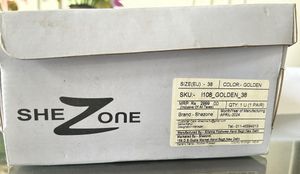 Shezone Sparkly Wedge Sandals