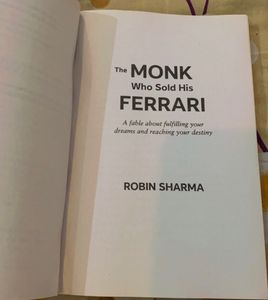 The monk who sold his Ferrari by Robin Sharma