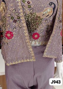 New Standard Pakistani Cord Set Full Embroidery wo