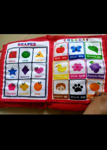 Educational Cushion Cloth Book for Babies & Kids