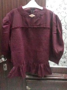 Burgundy Top