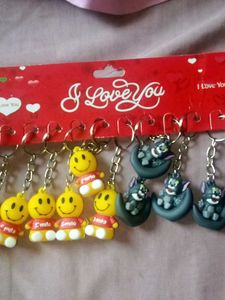 Excellent Brandnew 12 Piece Set Of Keychains