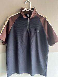 Gucci Striped Sleeve Polo Shirt