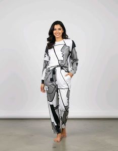 Abstract Print Co-ord Set