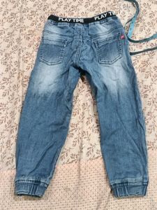 Boy&#39;s Denim Joggers